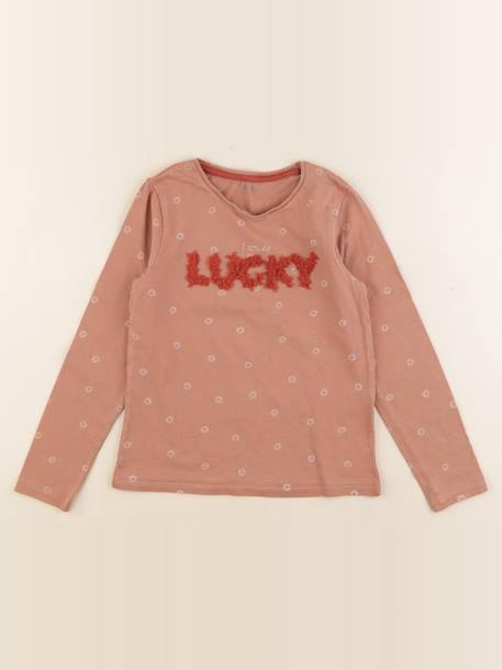 Tee-shirt - 5 ans Rose 1 - vertbaudet enfant 