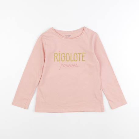 Tee-shirt - 6 ans Rose 1 - vertbaudet enfant 