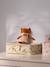 Peluche renard en tricot avec salopette velours Orange moyen uni 3 - vertbaudet enfant 