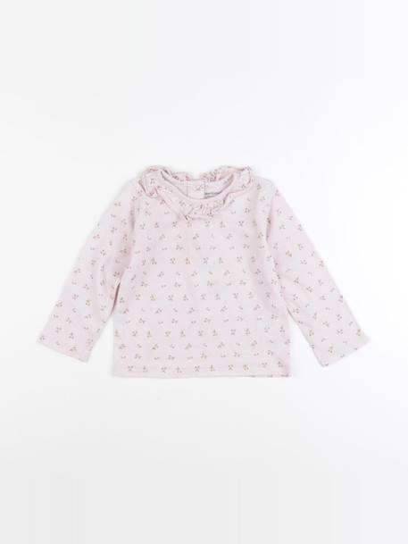Tee-shirt - 12 mois Rose 1 - vertbaudet enfant 