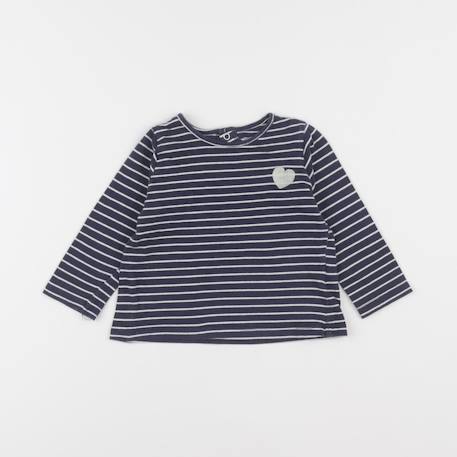 Tee-shirt - 12 mois Bleu 1 - vertbaudet enfant 
