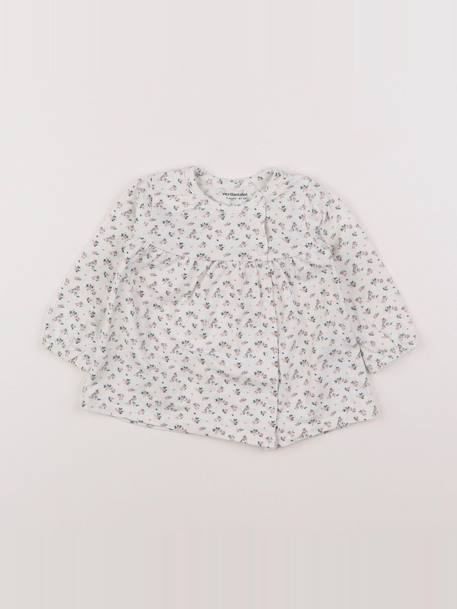 Tee-shirt - 6 mois Blanc 1 - vertbaudet enfant 