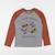 Tee-shirt - 10 ans Gris, orange 1 - vertbaudet enfant 