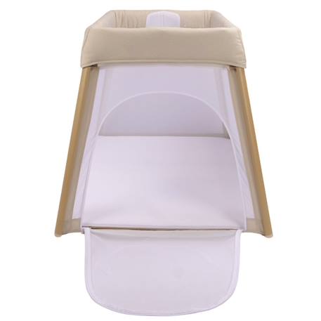 Lit parapluie bébé de voyage pliable pure white Beige 5 - vertbaudet enfant 