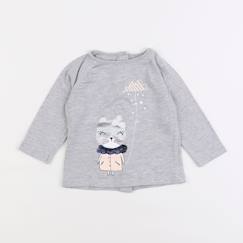 Seconde main-Fille-Tee-shirt - 6 mois