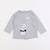 Tee-shirt - 6 mois Gris 1 - vertbaudet enfant 