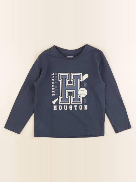 Tee-shirt - 5 ans Bleu 1 - vertbaudet enfant 