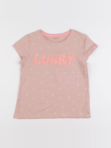 Tee-shirt - 10 ans Rose 1 - vertbaudet enfant 