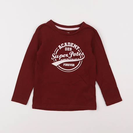 Tee-shirt - 4 ans Rouge 1 - vertbaudet enfant 