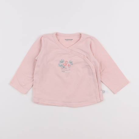 Tee-shirt - 9 mois Rose 1 - vertbaudet enfant 