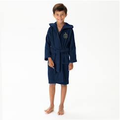 Linge de maison et décoration-Linge de bain-Peignoir enfant brodé 100% coton, psg vainqueurs