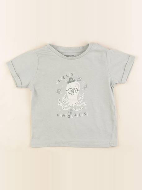 Tee-shirt - 24 mois Vert 1 - vertbaudet enfant 