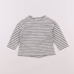 Seconde main-Fille-T-shirt, sous pull-Tee-shirt - 9 mois