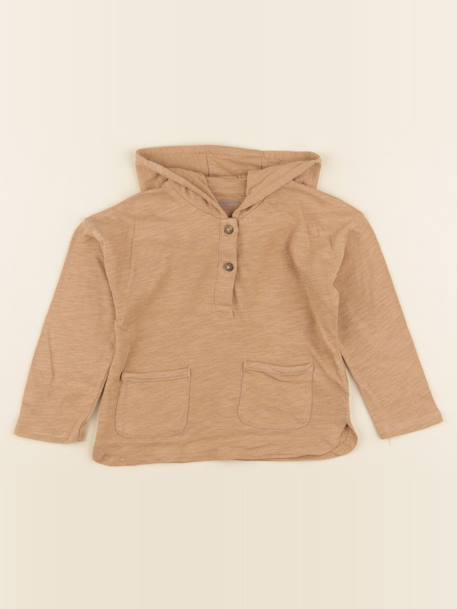 Tee-shirt - 24 mois Marron 1 - vertbaudet enfant 