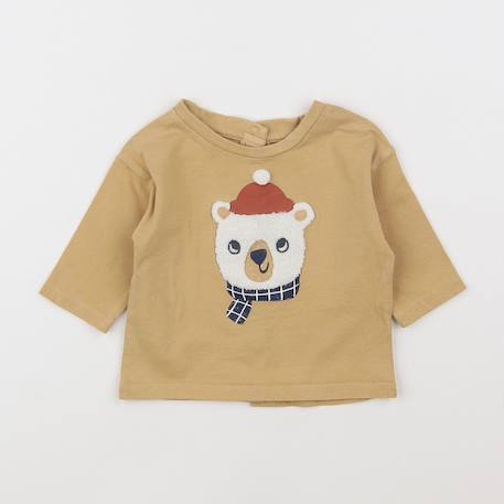 Tee-shirt - 3 mois Jaune 1 - vertbaudet enfant 