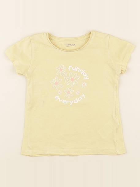 Tee-shirt - 18 mois Jaune 1 - vertbaudet enfant 