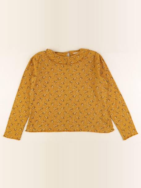 Tee-shirt - 12 ans Jaune 1 - vertbaudet enfant 