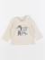 Tee-shirt - 6 mois Beige 1 - vertbaudet enfant 