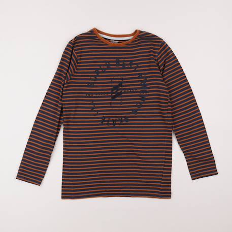 Tee-shirt - 12 ans Bleu, marron 1 - vertbaudet enfant 