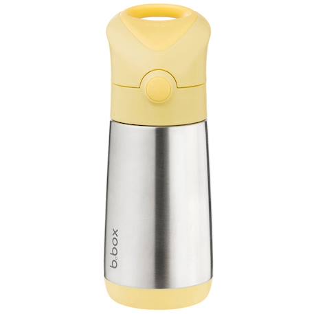 Gourde isotherme enfant avec paille anti-fuite Beige+Bleu+Jaune+Vert 15 - vertbaudet enfant 