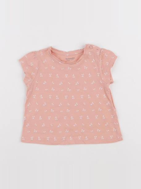 Tee-shirt - 9 mois Orange 1 - vertbaudet enfant 