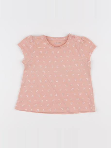 Tee-shirt - 18 mois Rose 1 - vertbaudet enfant 