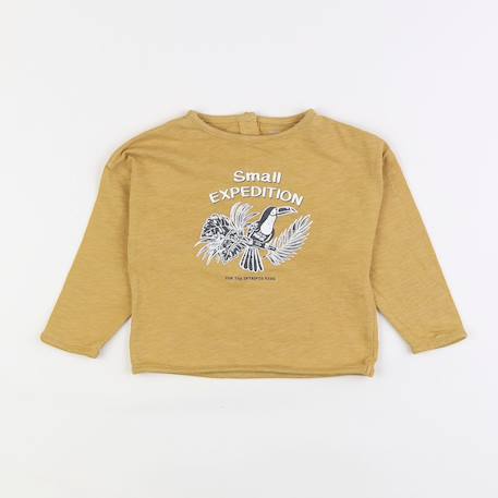 Tee-shirt - 18 mois Jaune 1 - vertbaudet enfant 