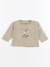 Tee-shirt - 6 mois Marron 1 - vertbaudet enfant 