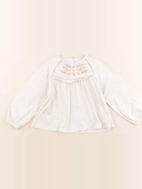 Tee-shirt - 36 mois Beige 1 - vertbaudet enfant 