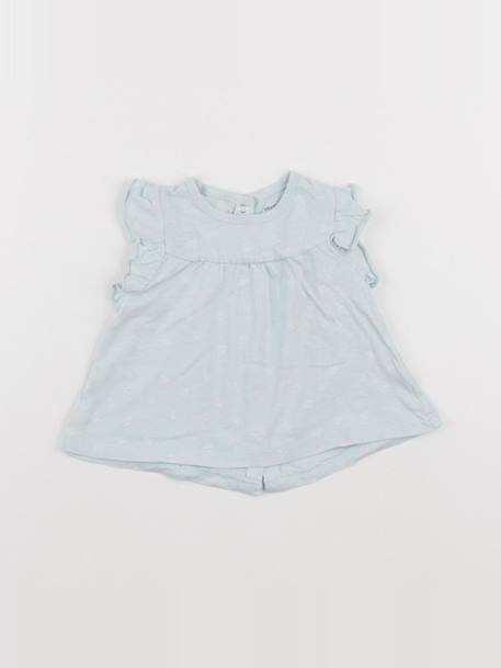 Tee-shirt - 9 mois Bleu 1 - vertbaudet enfant 
