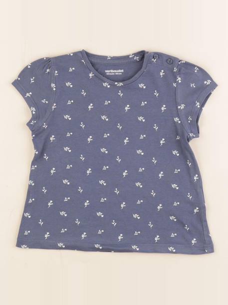 Tee-shirt - 24 mois Bleu 1 - vertbaudet enfant 
