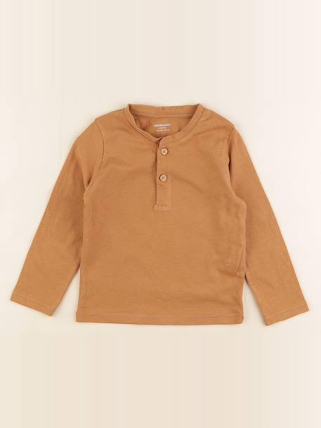 Tee-shirt - 24 mois Marron 1 - vertbaudet enfant 