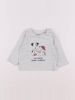 Seconde main-Fille-T-shirt, sous pull-Tee-shirt - 6 mois