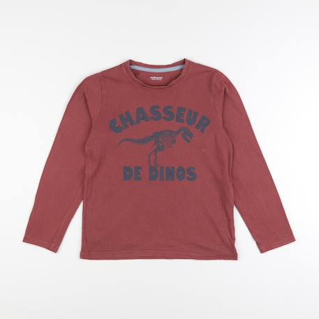 Tee-shirt - 10 ans Rouge 1 - vertbaudet enfant 