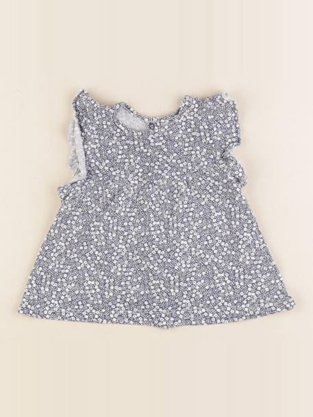 Débardeur - 6 mois Blanc, bleu 1 - vertbaudet enfant 