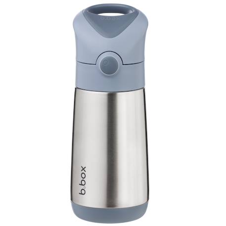 Gourde isotherme enfant avec paille anti-fuite Beige+Bleu+Jaune+Vert 8 - vertbaudet enfant 