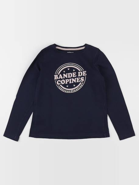 Tee-shirt - 8 ans Bleu 1 - vertbaudet enfant 
