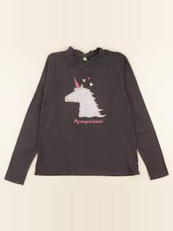 Seconde main-Fille-Tee-shirt - 10 ans