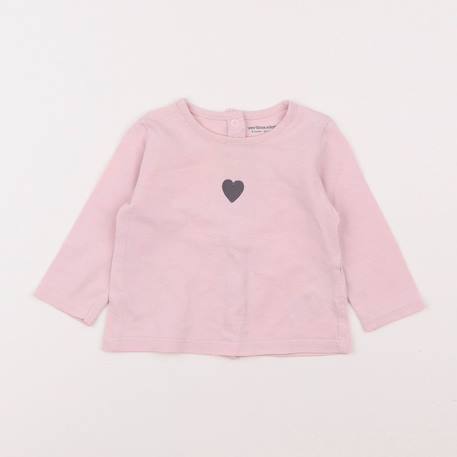 Tee-shirt - 6 mois Rose 1 - vertbaudet enfant 