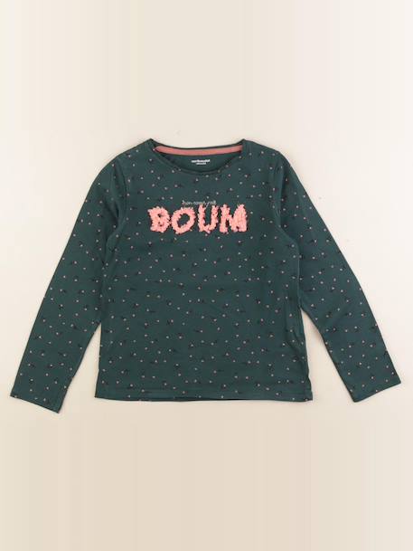 Tee-shirt - 8 ans Vert 1 - vertbaudet enfant 