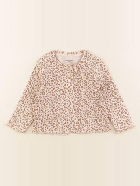 Tee-shirt - 12 mois Beige, marron 1 - vertbaudet enfant 
