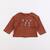 Tee-shirt - 6 mois Marron 1 - vertbaudet enfant 