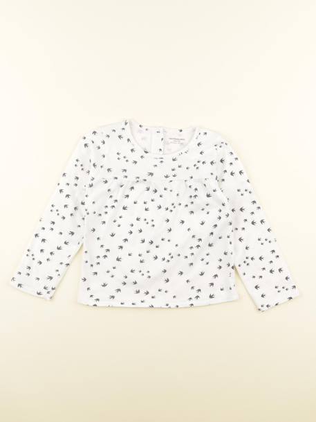 Tee-shirt - 36 mois Blanc 1 - vertbaudet enfant 