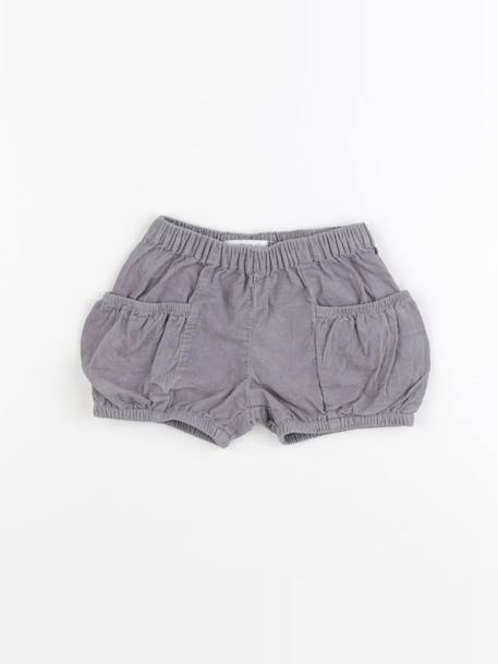 Short - 6 mois Gris 1 - vertbaudet enfant 