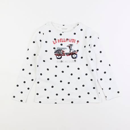 Tee-shirt - 6 ans Blanc 1 - vertbaudet enfant 