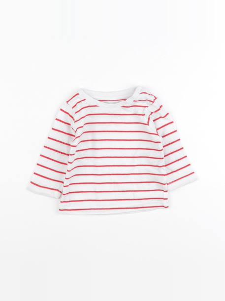 Tee-shirt - 3 mois Blanc 1 - vertbaudet enfant 