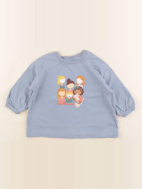 Tee-shirt - 4 ans Bleu 1 - vertbaudet enfant 