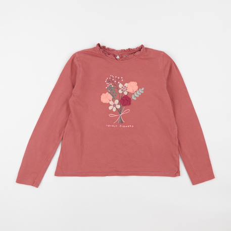 Tee-shirt - 10 ans Rose 1 - vertbaudet enfant 