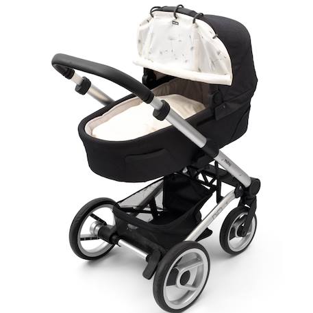 Pare-soleil universel poussette et siège auto uv upf50+ dandelion Blanc 2 - vertbaudet enfant 
