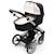 Pare-soleil universel poussette et siège auto uv upf50+ dandelion Blanc 2 - vertbaudet enfant 